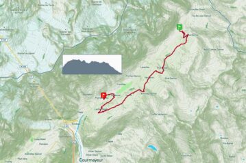 Giro “balconata Val Ferret”, da Arnouva a Planpincieux