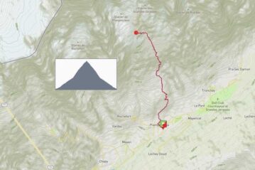 Courmayeur: Planpincieux, rif. Boccalatte-Piolti a/r