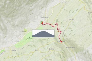 Courmayeur: Praz Sec, Arminaz Inferiore  a/r