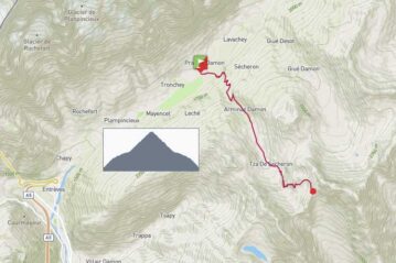 Courmayeur: Praz Sec, Arminaz Inferiore, colle Battaglione Aosta a/r copia