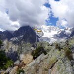 Arrivo sulla cresta del Mont Chétif (2343 m).