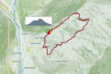 Giro Villair, Ermitage, Tsapy