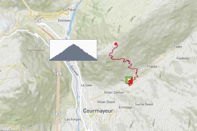 Courmayeur: Villair Superiore, rif. Bertone a/r